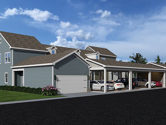 Rear Elevation o Sugarland, Hendrickson and Valley View Townhomes