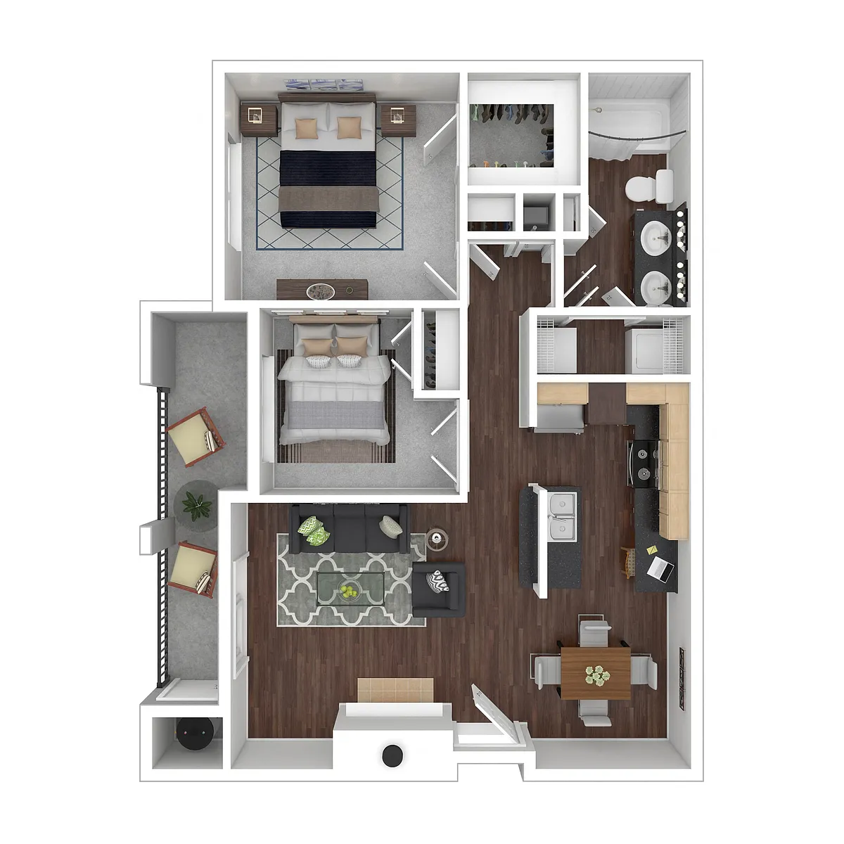 Floor plan B1