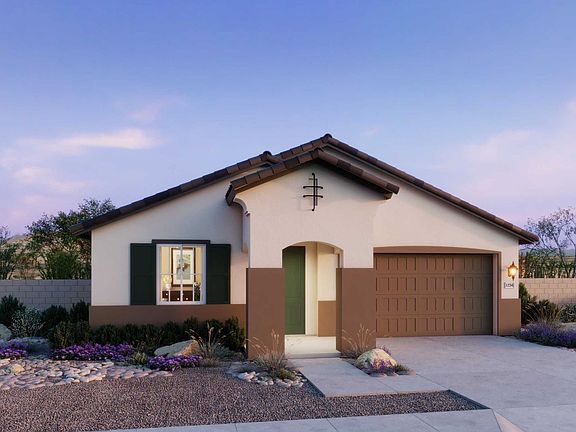 Spanish Elevation Front Exterior at Plan 4001, The Residences Collection at Frontera