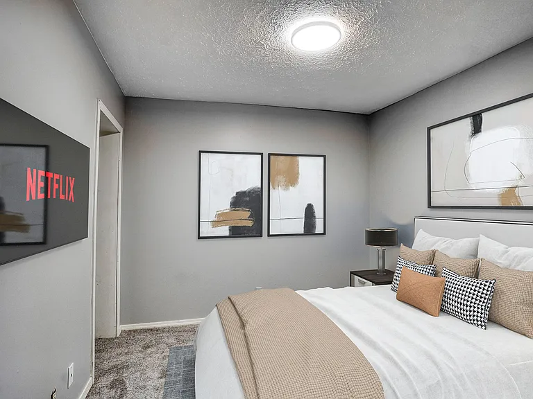 Welcome to Four Eight Group, where modern elegance meets comfort in our spacious bedroom designed for your ideal lifestyle. Enjoy stylish finishes, ample natural light, and a serene atmosphere. Transform your living experience today!