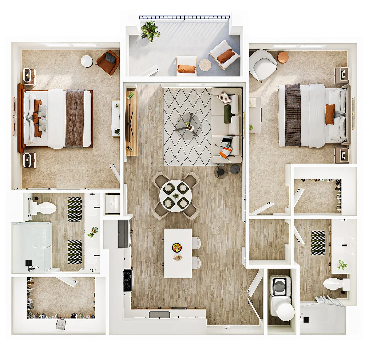 Floor plan B1