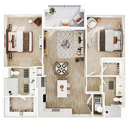 Floor plan B1