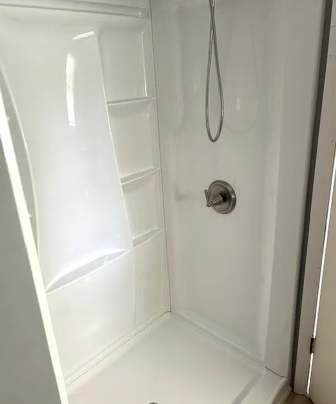 Master shower