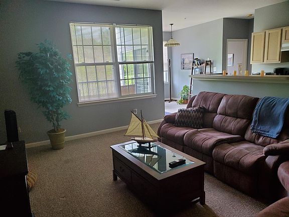 Sunny fully furnished living area.