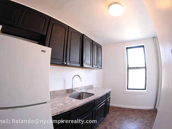 Separate eat-in kitchen.