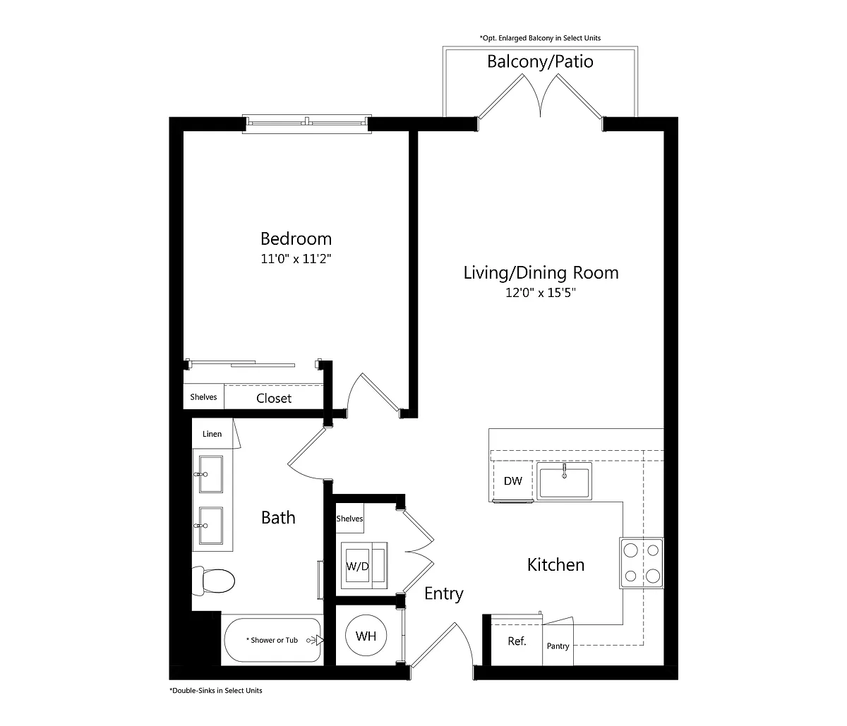 Floor plan A1 80