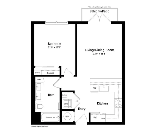 Floor plan A1 80
