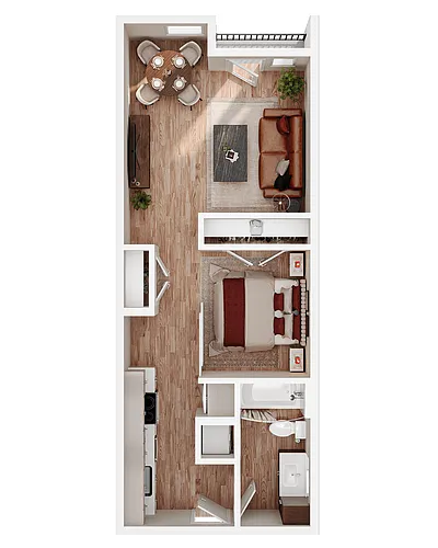 Floor plan 1A