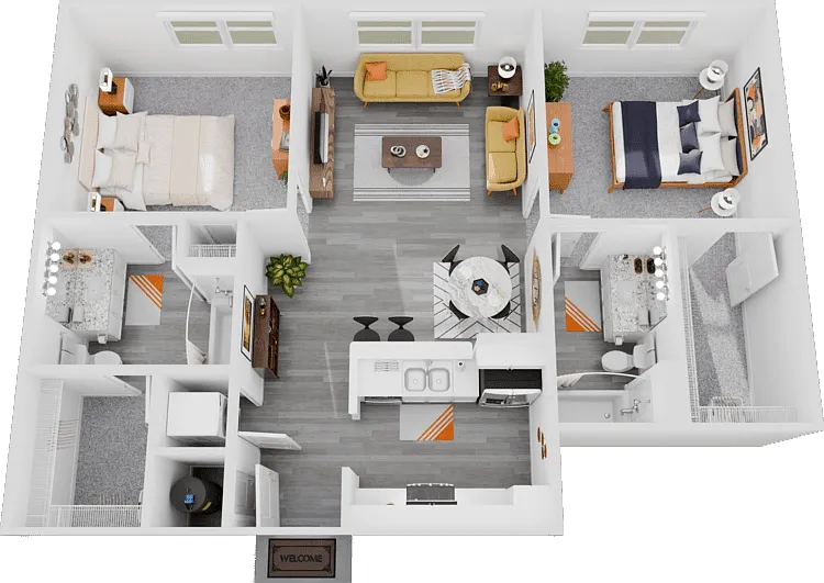 B4A Floorplan Diagram