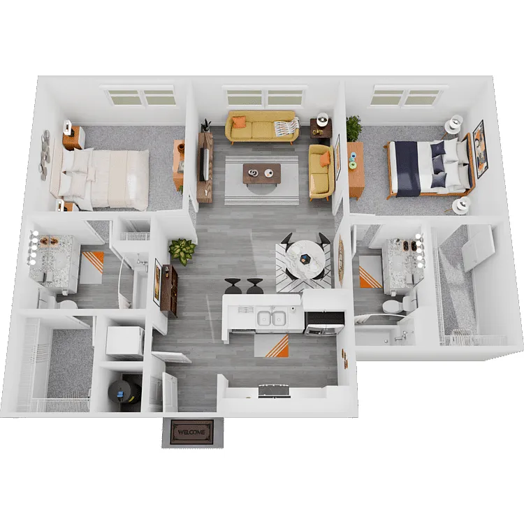Floor plan B4A