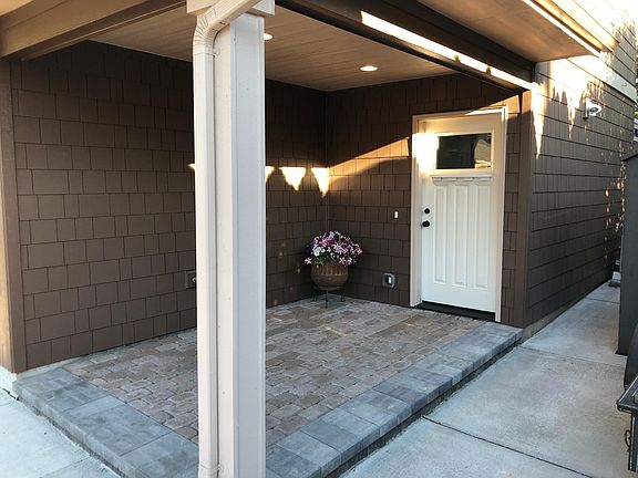 12_ x 8_ covered entry with pavers