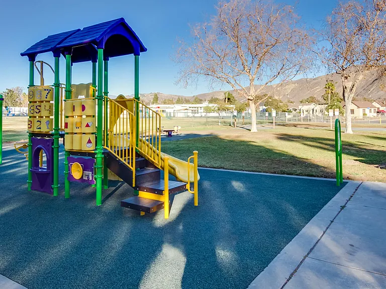 Nearby public playground