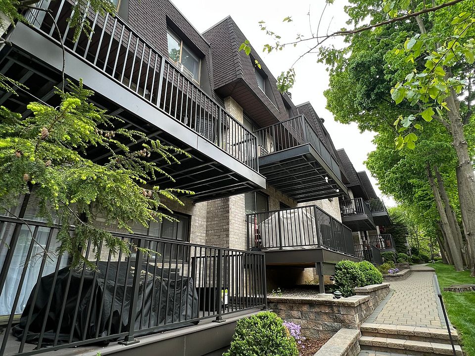 Walkway to condo entrance