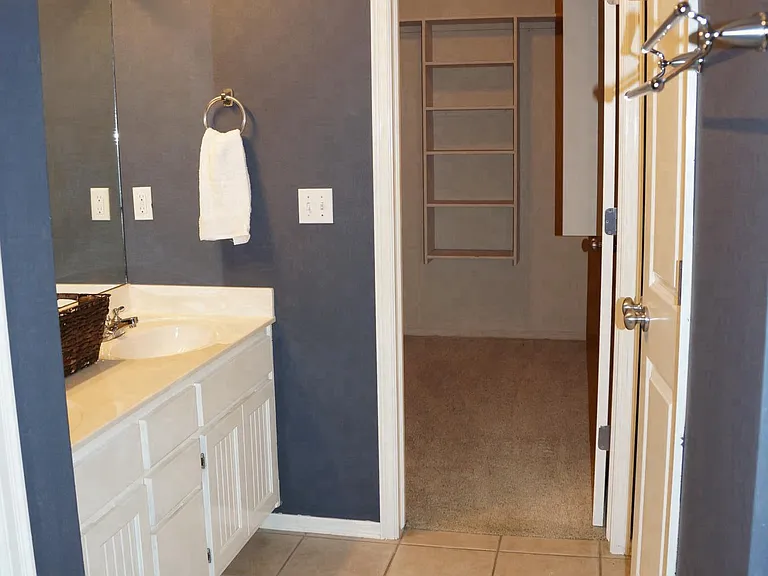 Master Bathroom with view of Master Closet