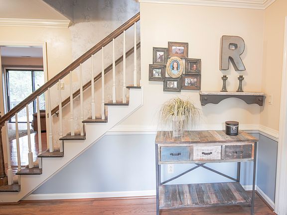 Wood flooring on 1st floor.