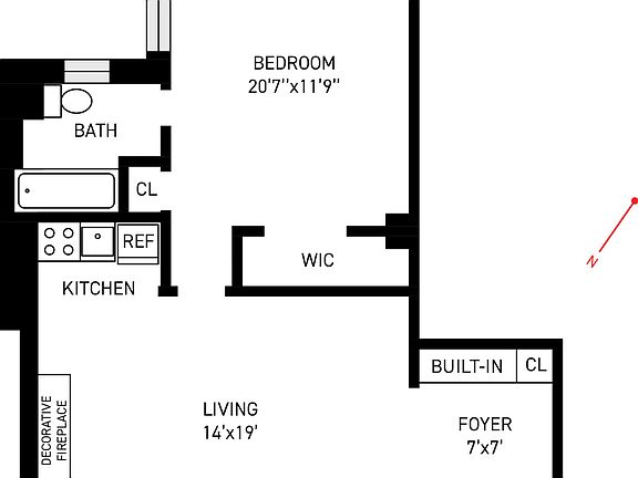 2nd image of 67 Park Ave #10E