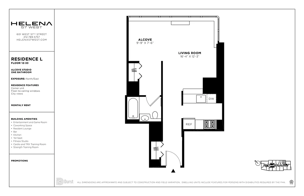 Building Photo - 601 W 57th St #27L