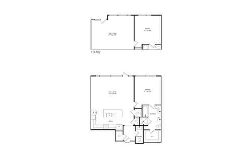 Floor plan 1D4AA