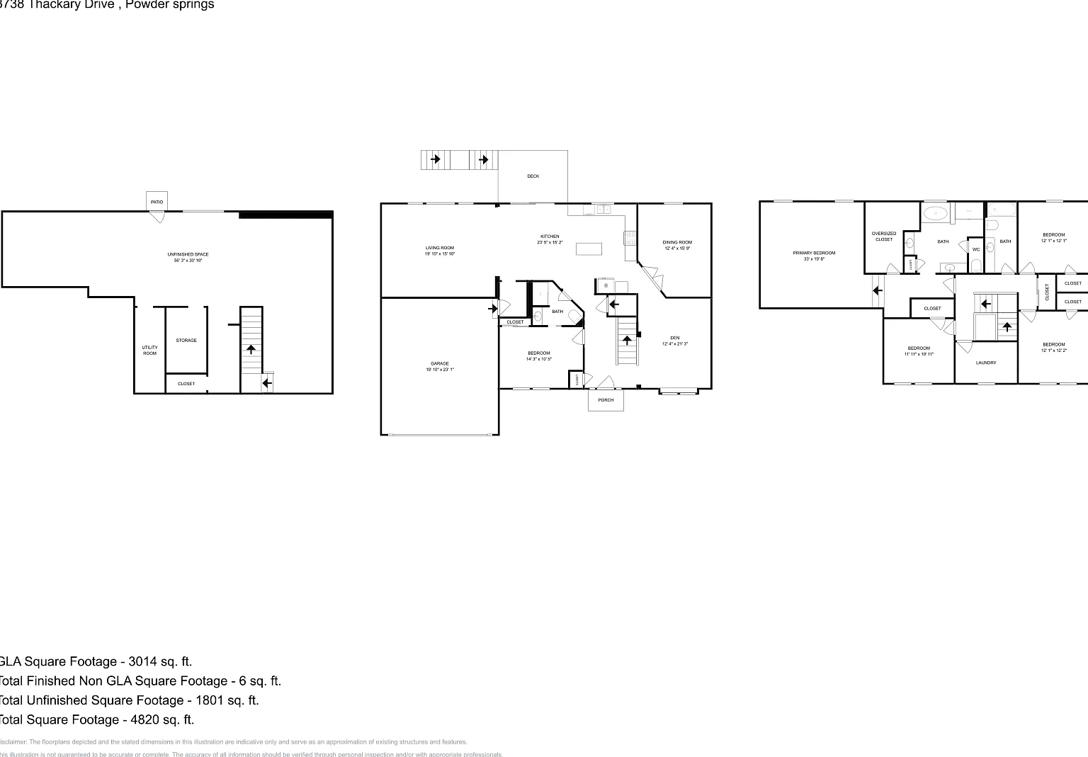 3738 Thackary Drive Powder Springs GA — Photo 2