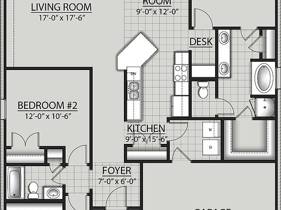 LaSalle IV H - Floor Plan - DSLD Homes