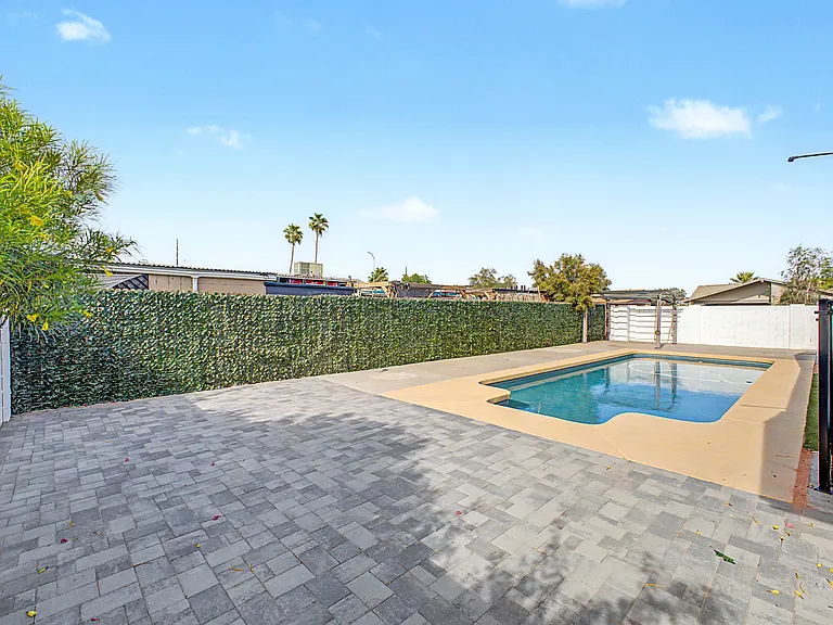 Patio & pool