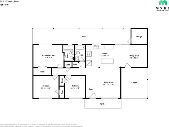 2nd image of 661 E Franklin Ave