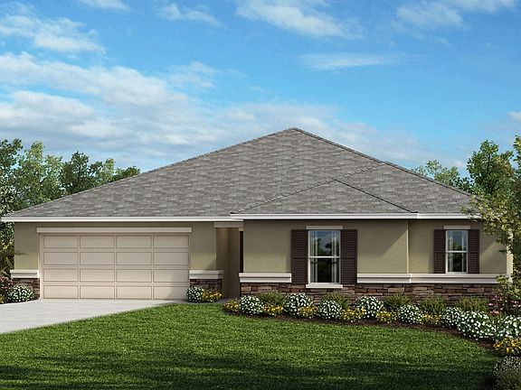 Exterior A with optional stone