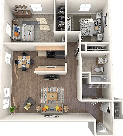 Eagle Pointe 2br1ba 982 SQFT Eagle Pointe 2br1ba 982 SQFT