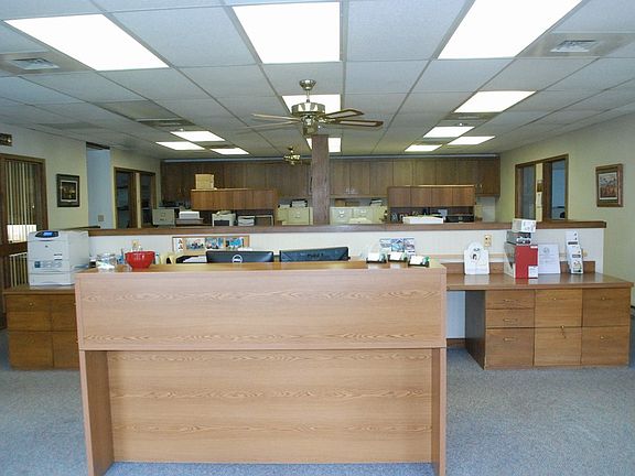 Reception Area & Office Work Area