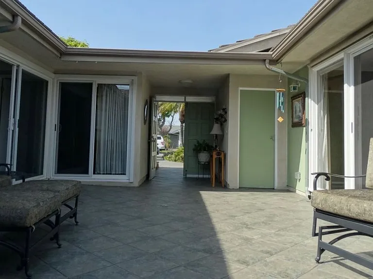 Center patio area