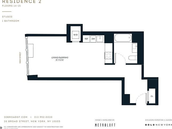 2nd image of 20 Broad St APT 1502