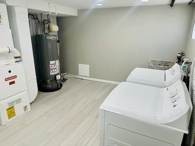 Lower Level Washer and Dryer