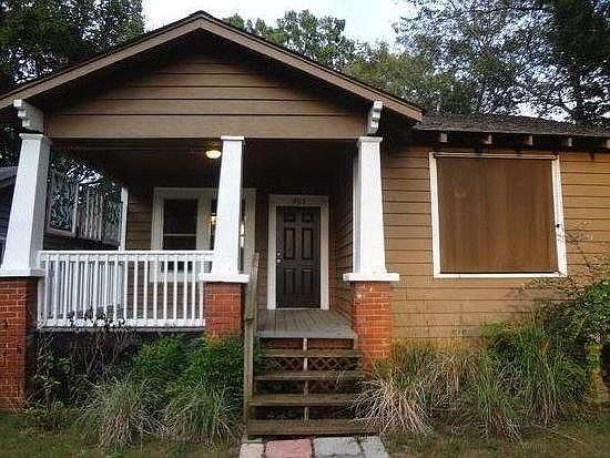 The front of the home facing Maple avenue.