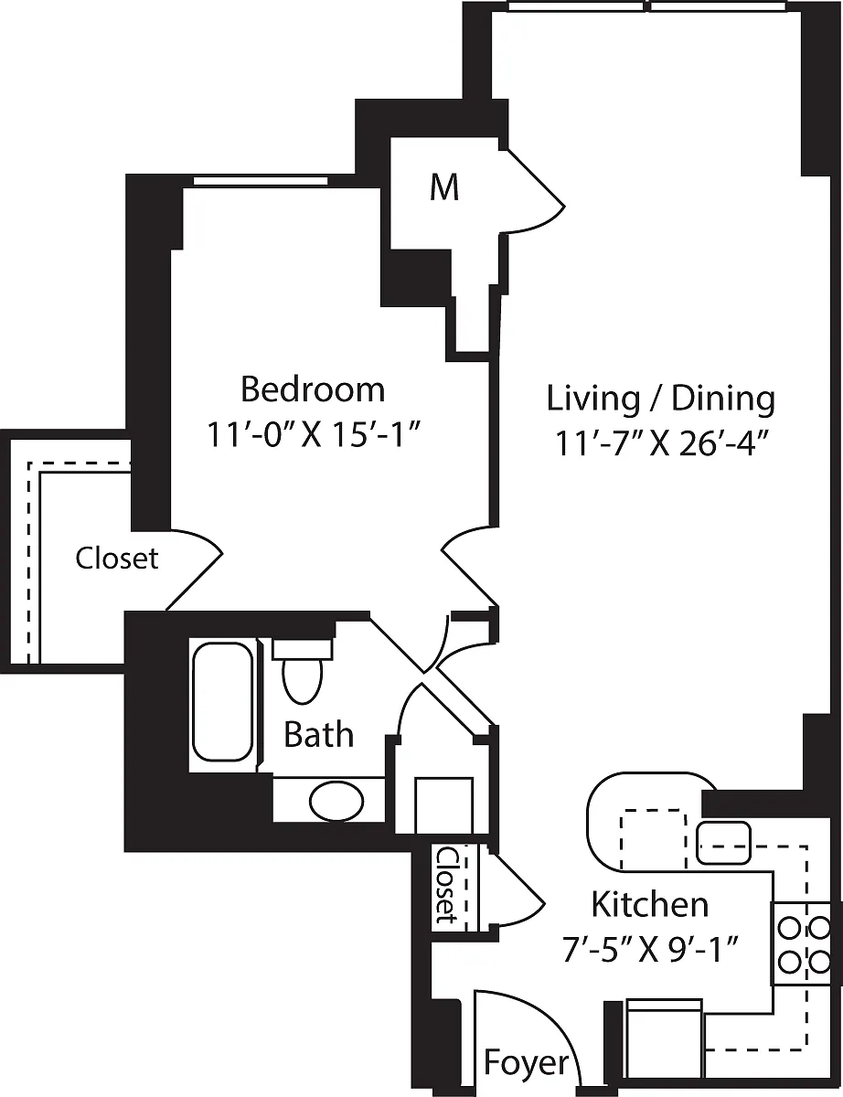Floor plan Dorchester Alt