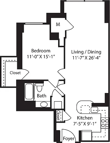 Floor plan Dorchester Alt