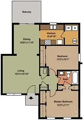 Floor plan Deerfield II