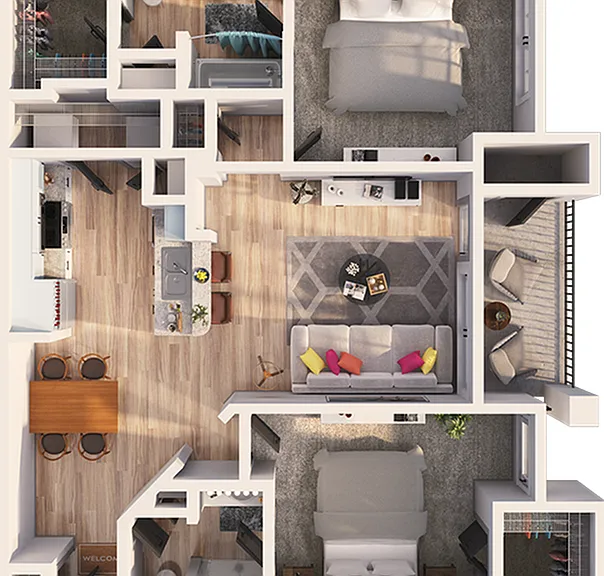 Stonebriar Pines - B2B Floor Plan Stonebriar Pines - B2B Floor Plan