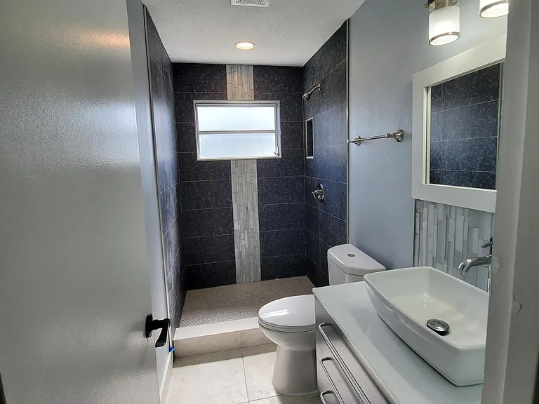 Spa-like master bathroom