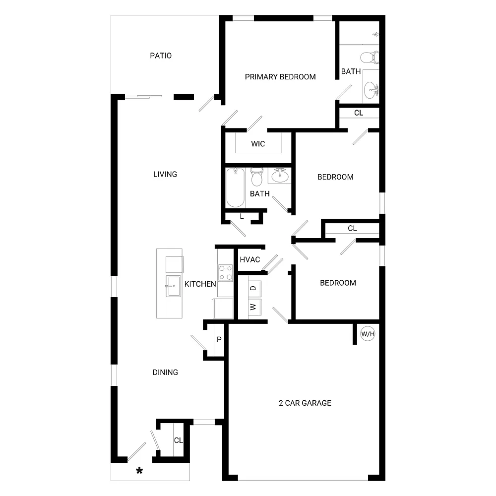 Floor plan Sequoia