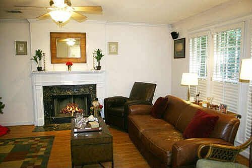 Spacious Fireside Living Room