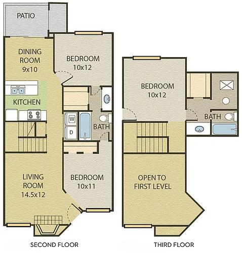 Floor plan Hickory