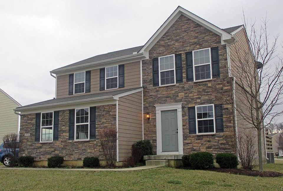 Stylish brick and colors on this 2010 built home.