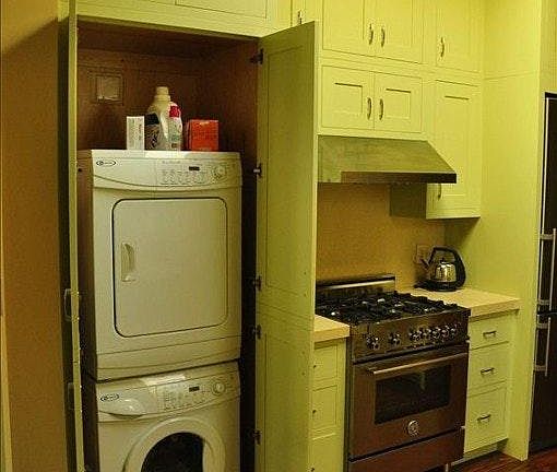 In unit washer/dryer