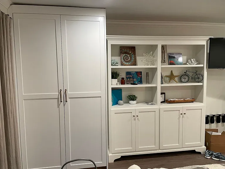 closet and extra storage