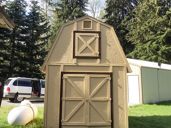 8'x10' She Shed - full loft