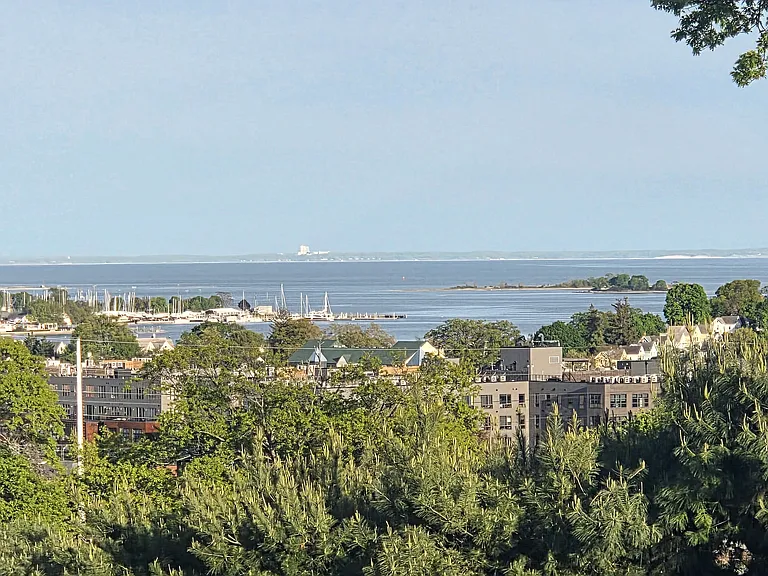 View from the balcony of the Long Island Sound