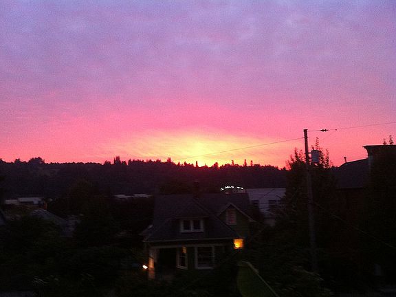View from Balcony of W Hills