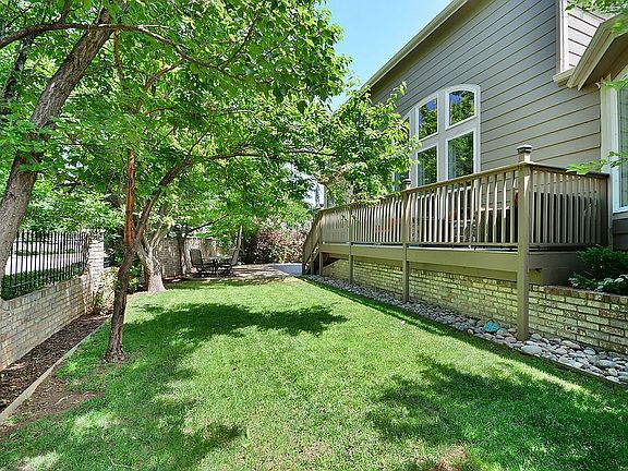 Back yard, deck and patio 