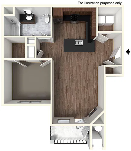 Floor plan FA1L