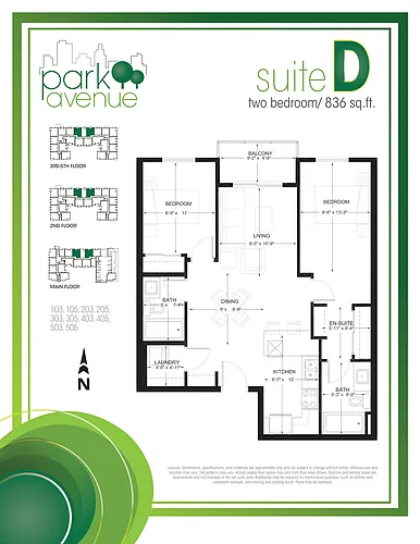 Floor plan 417